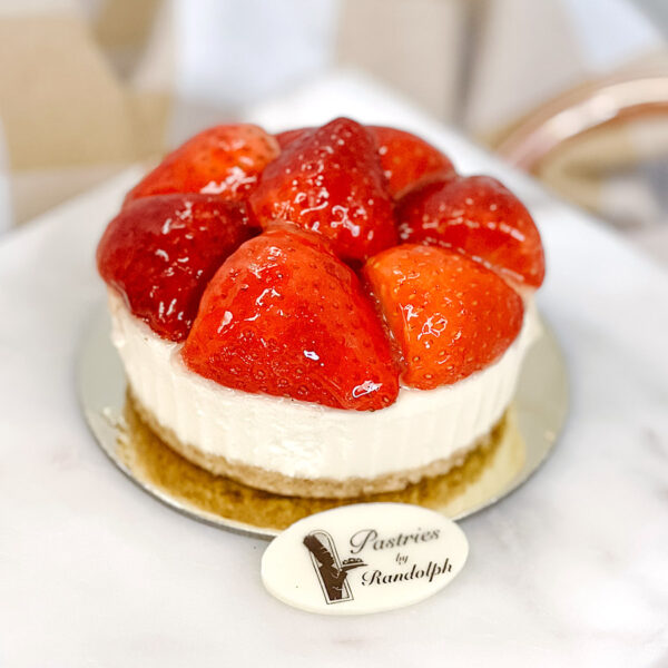 strawberry cheesecake individual