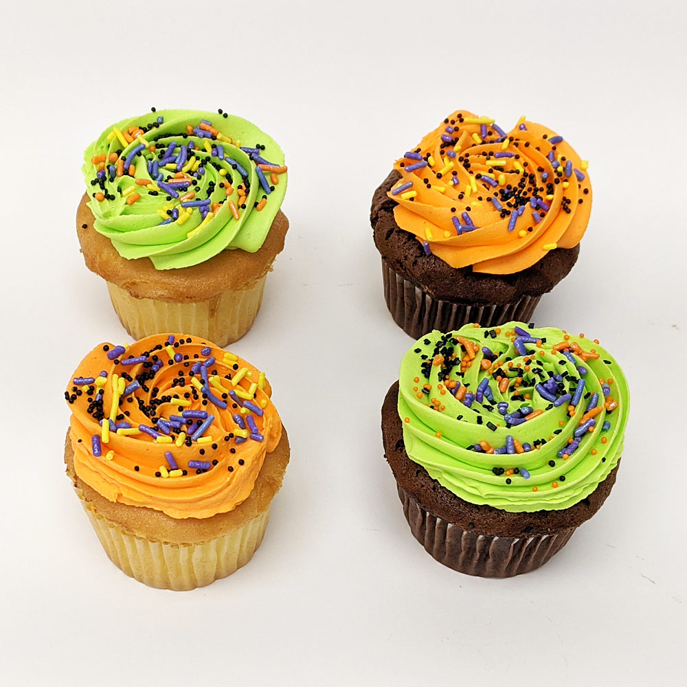 Halloween Tinted Cupcakes Pastries by Randolph Halloween Tinted Cupcakes Pastries by Randolph